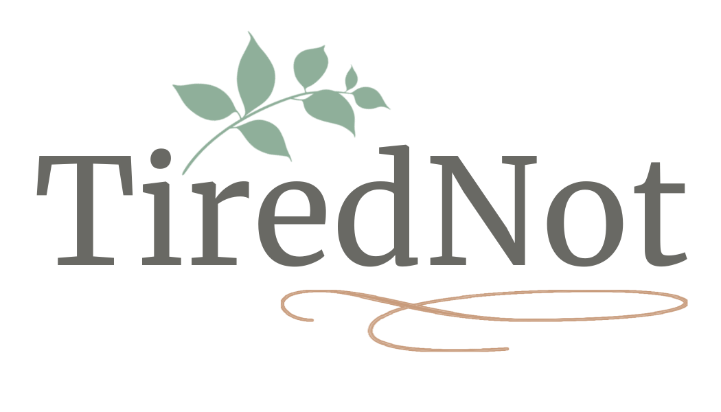 TiredNot logo - sleep education for women over 40
